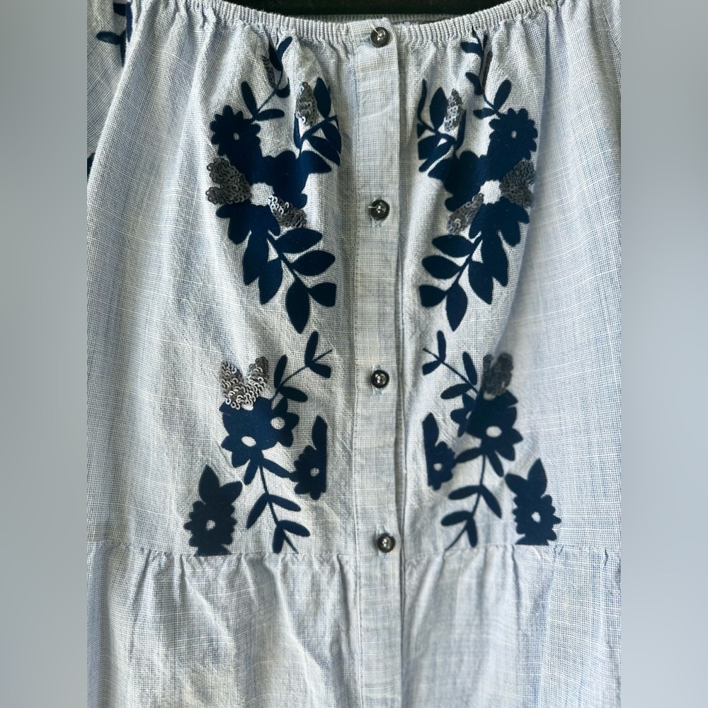 Zara Floral Off Shoulder Dress ASO Kate Middleton - Picture 5 of 9